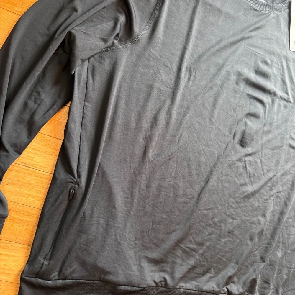 Members Mark Mens Favorite Soft Pullover Black Crewneck‎ Sweatshirt XXL